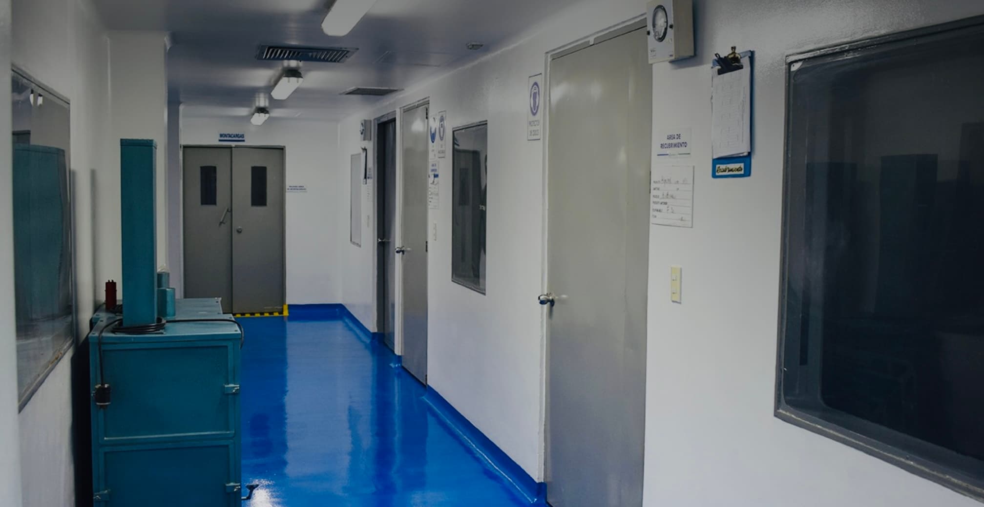 Production Facility Corridor