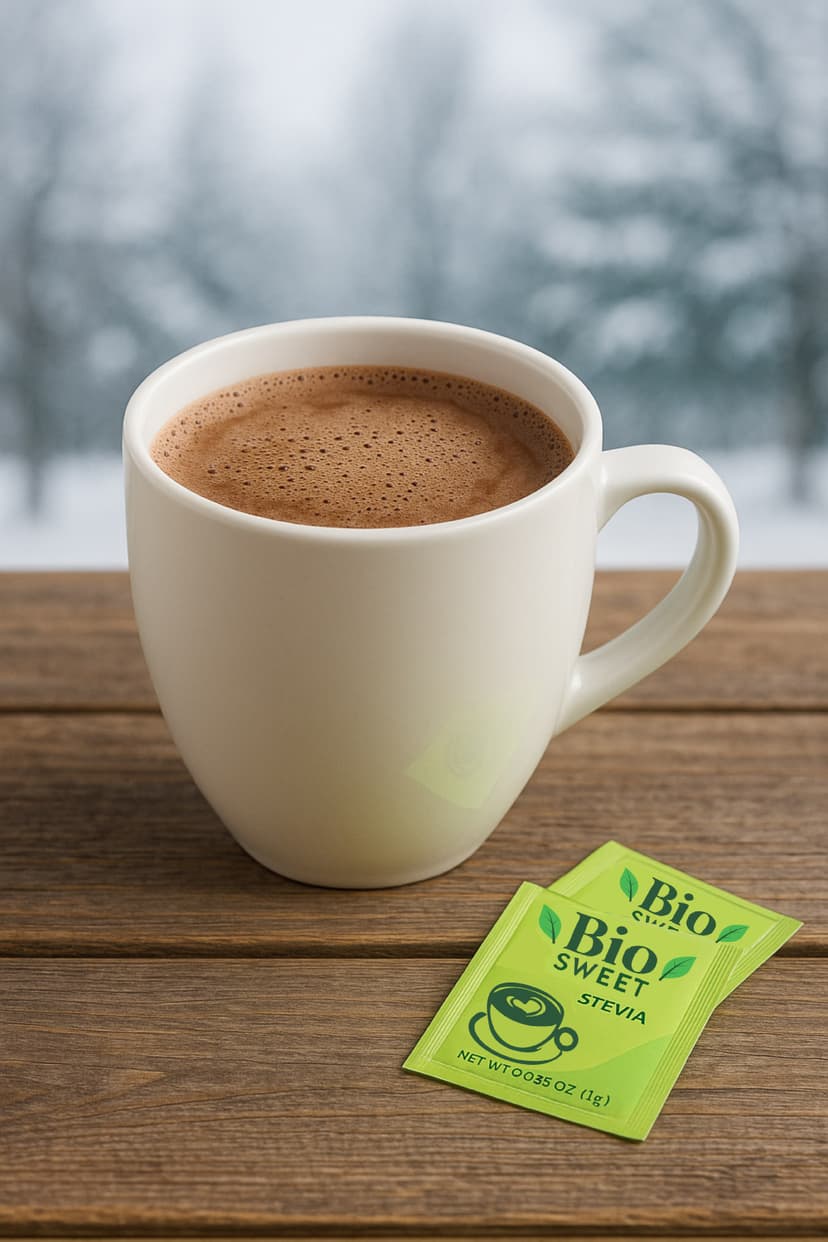 One-minute plant-based hot chocolate