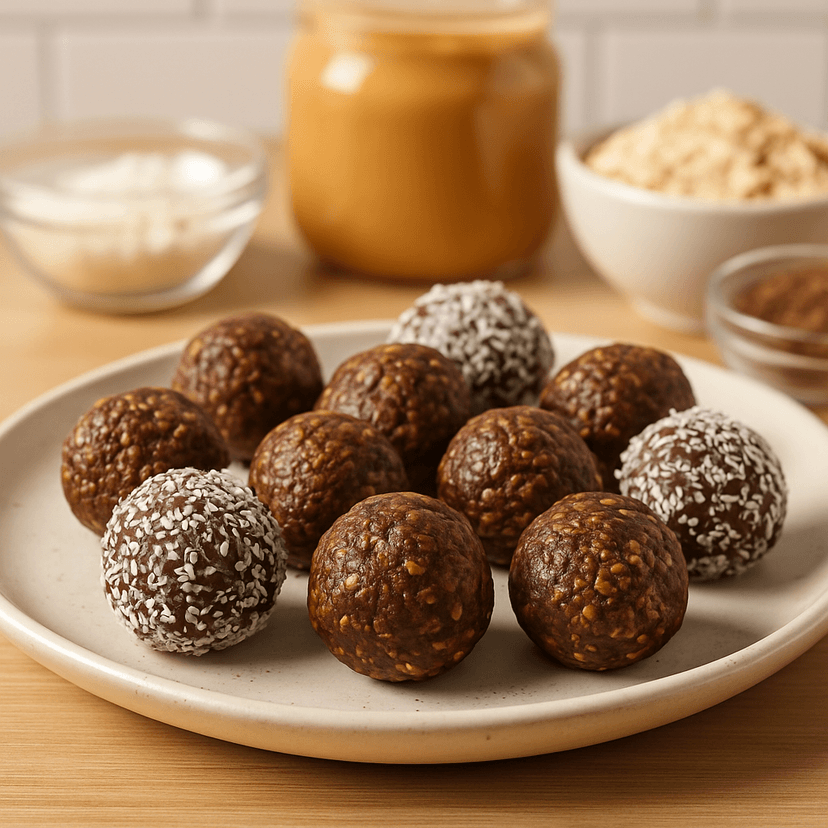 No-Bake Chocolate Peanut Butter Bites