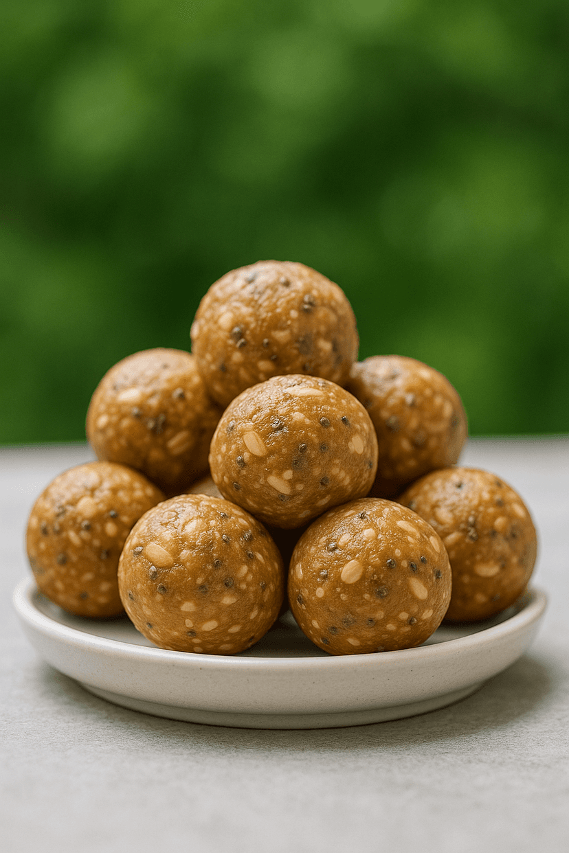 Sugar-Free Peanut Butter Protein Balls