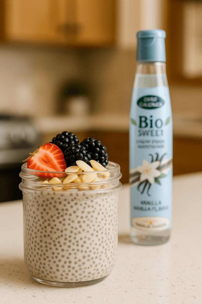 Plant-Based Vanilla Chia Pudding
